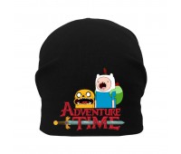 Шапка детская Время Приключений 003 (Adventure Time) черная (ATR blc 003) 50-52 см
