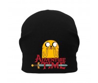 Шапка детская Время Приключений 005 (Adventure Time) черная (ATR blc 005) 54-56 см