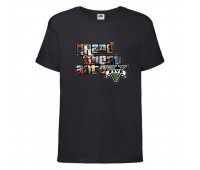 Футболка детская GTA 003 (Grand Theft Auto) черная (GTA blc 003) 116 см