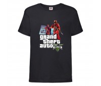 Футболка детская GTA 005 (Grand Theft Auto) черная (GTA blc 005) 116 см