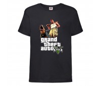 Футболка детская GTA 006 (Grand Theft Auto) черная (GTA blc 006) 116 см