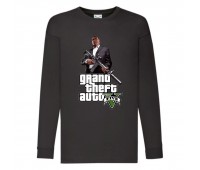 Лонгслив реглан GTA 001 (Grand Theft Auto) черный (GTA blc 001) 116 см