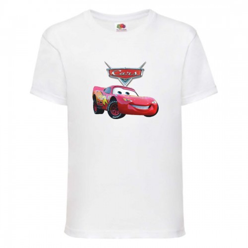 Футболка детская ТАЧКИ 001 (CARS) белая (CAR wh 001) 98 см Футболка детская ТАЧКИ 001 (CARS) белая (CAR wh 001) 98 см