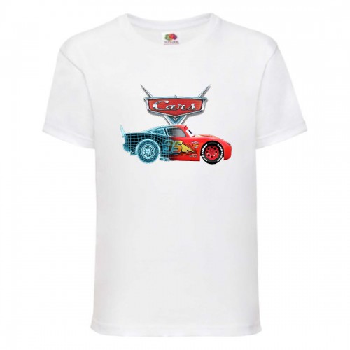 Футболка детская ТАЧКИ 006 (CARS) белая (CAR wh 006) 128 см Футболка детская ТАЧКИ 006 (CARS) белая (CAR wh 006) 128 см