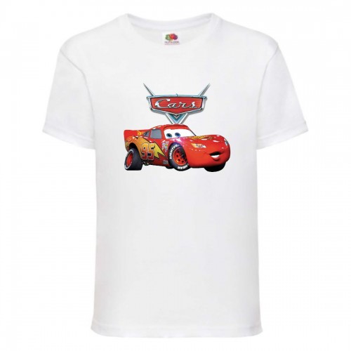 Футболка детская ТАЧКИ 008 (CARS) белая (CAR wh 008) 98 см Футболка детская ТАЧКИ 008 (CARS) белая (CAR wh 008) 98 см