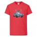 Футболка детская ТАЧКИ 0011 (CARS) красная (CAR rd 0011) 128 см