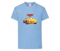 Футболка детская ТАЧКИ 004 (CARS) голубая (CAR lbl 004) 104 см Футболка детская ТАЧКИ 004 (CARS) голубая (CAR lbl 004) 104 см