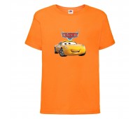 Футболка детская ТАЧКИ 004 (CARS) оранжевая (CAR orn 004) 104 см Футболка детская ТАЧКИ 004 (CARS) оранжевая (CAR orn 004) 104 см