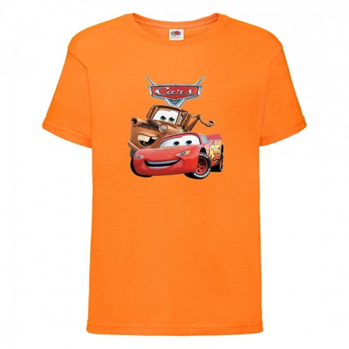 Футболка детская ТАЧКИ 0012 (CARS) оранжевая (CAR orn 0012) 128 см Футболка детская ТАЧКИ 0012 (CARS) оранжевая (CAR orn 0012) 128 см
