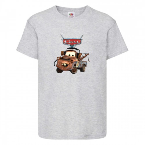 Футболка детская ТАЧКИ 003 (CARS) серая (CAR gry 003) 128 см Футболка детская ТАЧКИ 003 (CARS) серая (CAR gry 003) 128 см