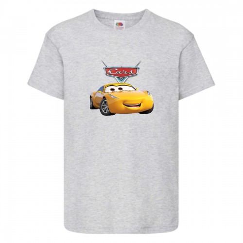 Футболка детская ТАЧКИ 004 (CARS) серая (CAR gry 004) 128 см Футболка детская ТАЧКИ 004 (CARS) серая (CAR gry 004) 128 см
