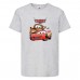 Футболка детская ТАЧКИ 0012 (CARS) серая (CAR gry 0012) 104 см