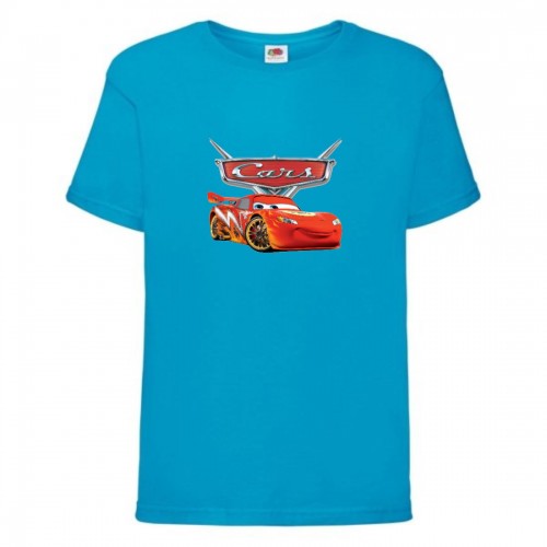 Футболка детская ТАЧКИ 002 (CARS) синяя (CAR blu 002) 98 см Футболка детская ТАЧКИ 002 (CARS) синяя (CAR blu 002) 98 см
