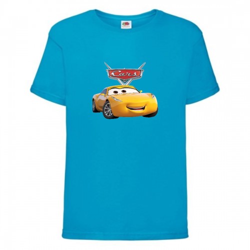Футболка детская ТАЧКИ 004 (CARS) синяя (CAR blu 004) 98 см Футболка детская ТАЧКИ 004 (CARS) синяя (CAR blu 004) 98 см