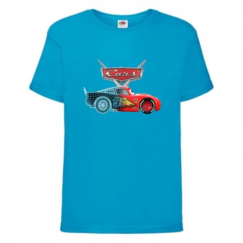 Футболка детская ТАЧКИ 006 (CARS) синяя (CAR blu 006) 98 см Футболка детская ТАЧКИ 006 (CARS) синяя (CAR blu 006) 98 см
