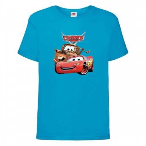Футболка детская ТАЧКИ 0012 (CARS) синяя (CAR blu 0012) 98 см Футболка детская ТАЧКИ 0012 (CARS) синяя (CAR blu 0012) 98 см