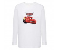 Лонгслив реглан ТАЧКИ 007 (CARS) белый (CRS wh 007) 104 см