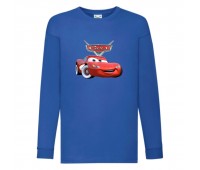 Лонгслив реглан ТАЧКИ 009 (CARS) синий (CRS blu 009) 104 см