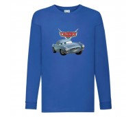 Лонгслив реглан ТАЧКИ 0011 (CARS) синий (CRS blu 0011) 104 см