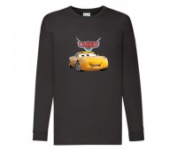 Лонгслив реглан ТАЧКИ 004 (CARS) черный (CRS blc 004) 104 см