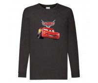 Лонгслив реглан ТАЧКИ 007 (CARS) черный (CRS blc 007) 104 см