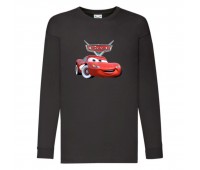 Лонгслив реглан ТАЧКИ 009 (CARS) черный (CRS blc 009) 104 см