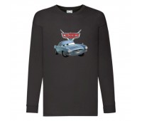 Лонгслив реглан ТАЧКИ 0011 (CARS) черный (CRS blc 0011) 104 см