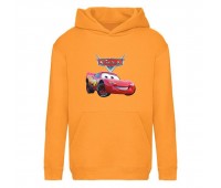 Худи детская ТАЧКИ 001 (CARS) оранжевый (CRS orn 001) 116 см