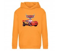 Худи детская ТАЧКИ 008 (CARS) оранжевый (CRS orn 008) 116 см