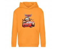 Худи детская ТАЧКИ 0012 (CARS) оранжевый (CRS orn 0012) 116 см