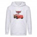 Худи детская ТАЧКИ 0010 (CARS) серый (CRS gry 0010) 128 см