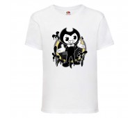 Футболка детская Бенди 0010 (Bendy) белая (BND wh 0010) 116 см