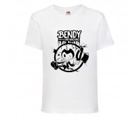 Футболка детская Бенди 0017 (Bendy) белая (BND wh 0017) 116 см