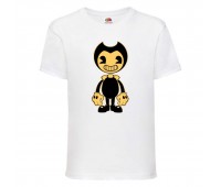 Футболка детская Бенди 0025 (Bendy) белая (BND wh 0025) 116 см