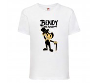 Футболка детская Бенди 0029 (Bendy) белая (BND wh 0029) 116 см