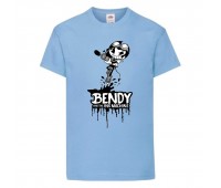 Футболка детская Бенди 0020 (Bendy) голубая (BND lbl 0020) 116 см