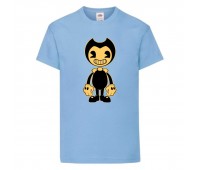 Футболка детская Бенди 0025 (Bendy) голубая (BND lbl 0025) 116 см