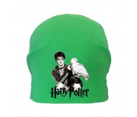 Шапка детская Гарри Поттер Harry Potter зеленая (HP- 001) 50-52 см