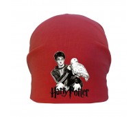 Шапка детская Гарри Поттер Harry Potter красная (HP- 001) 50-52 см