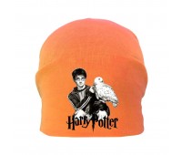 Шапка детская Гарри Поттер Harry Potter оранжевая (HP- 001) 50-52 см