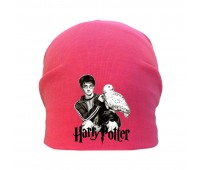 Шапка детская Гарри Поттер Harry Potter розовая (HP- 001) 50-52 см