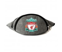Сумка Бананка на пояс  Футбольный клуб Ливерпуль (Liverpool City -07) Cappuccino Toys серая