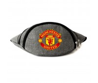 Сумка Бананка на пояс  Футбольный клуб МАНЧЕСТЕР ЮНАЙТЕД (Manchester United-08) Cappuccino Toys серая