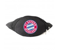 Сумка Бананка на пояс  Футбольный клуб Бавария Мюнхен (Bayern München-03) Cappuccino Toys черная