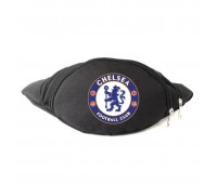 Сумка Бананка на пояс  Футбольный клуб Челси (Chelsea-04) Cappuccino Toys черная