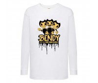 Лонгслив реглан Бенди 0014 (Bendy) белый (BND wh 0014) 116 см