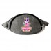 Сумка Бананка на пояс Радужно бабочково единорожная кошка Cappuccino Toys (Rainbow Butterfly Unicorn Kitty-005) серый