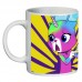 Кружка Радужно бабочково единорожная кошка SuperCup (чашка-SC-Rainbow Butterfly Unicorn Kitty-002)