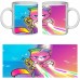 Кружка Радужно бабочково единорожная кошка SuperCup (чашка-SC-Rainbow Butterfly Unicorn Kitty-0011)