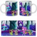 Кружка Радужно бабочково единорожная кошка SuperCup (чашка-SC-Rainbow Butterfly Unicorn Kitty-009)